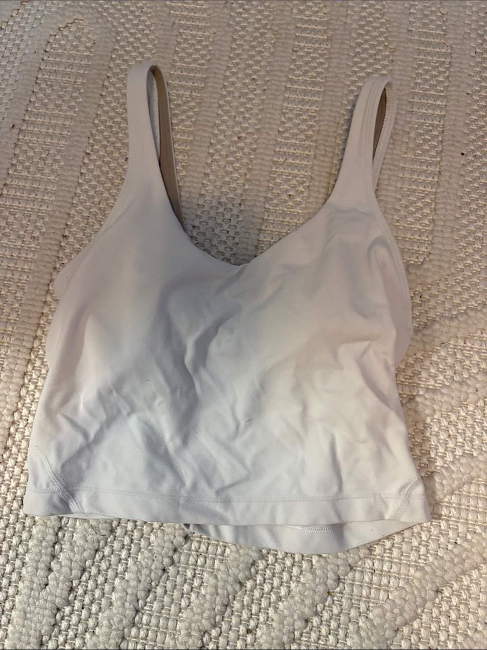 lululemon athletica White Tank Top